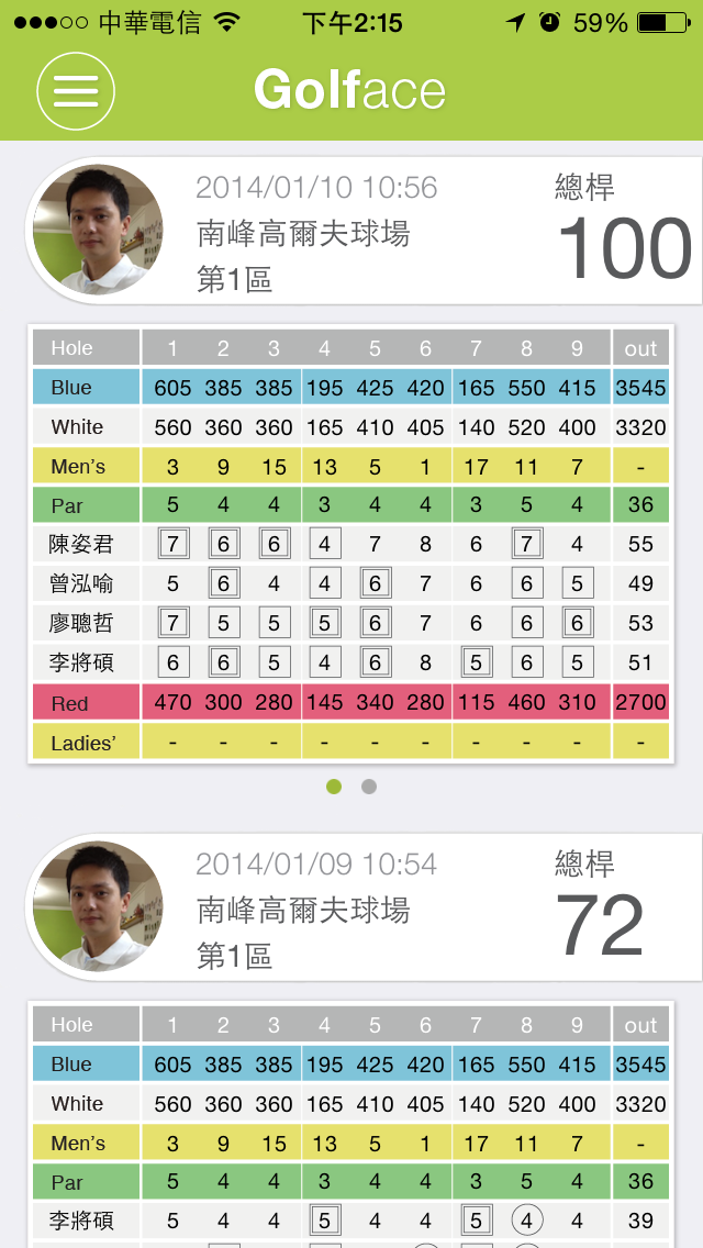 1.成績記錄-1
