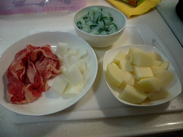 深夜食堂-馬鈴薯燉肉1