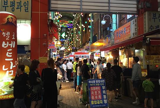 【釜山】富平罐頭夜市，一次享用多國小吃的好選擇