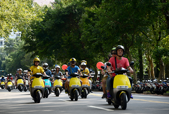 Gogoro 十月銷量為台北市機車市場第四名，桃園首座電池交換站佈建完成