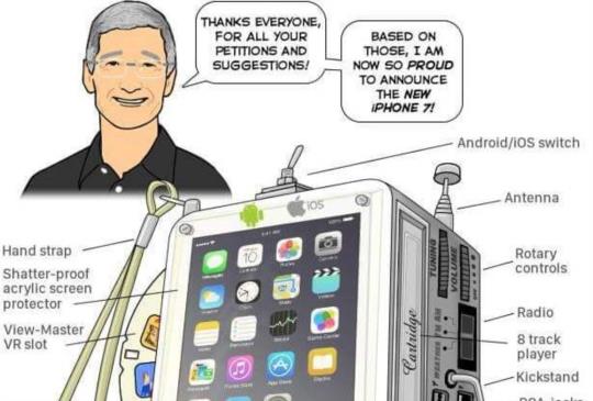 不用再猜了！來看看聽從所有設計意見 iPhone 7 是什麼模樣吧！