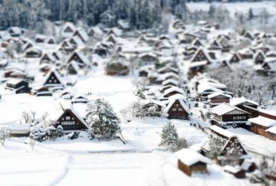 【日本】合掌村：只在冬季限定的白雪童話世界