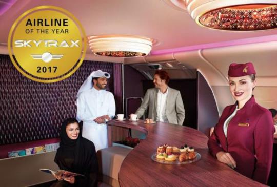2017全球十大最佳航空公司