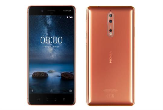 Nokia 8 手機新色「光箔銅」上市, 各種推廣活動正式展開