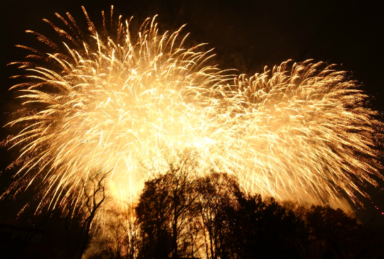 【日本】秩父夜祭：浪漫的花火大會