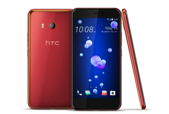 2017 HTC 旗艦新機 U 11 登場，側框感應改變手機操作體驗