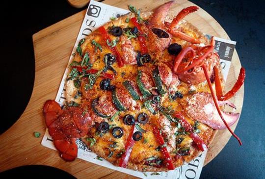 龍蝦新食尚【龍波斯特 永康私廚】Wilson's 3F Kitchen龍蝦披薩火紅登場