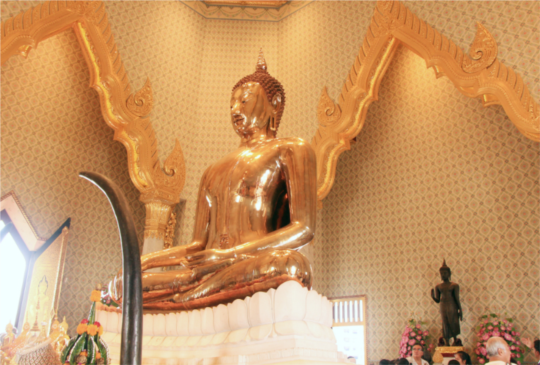 【泰國曼谷】金佛寺(Wat Traimit)裡住著世界上最大的金佛