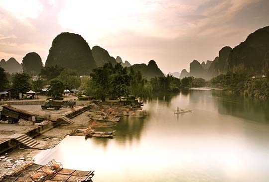 中國【桂林】走進如夢似幻的山水畫