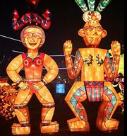 【2013台北燈節】在花博　沉醉繽紛燈海的幸福裡