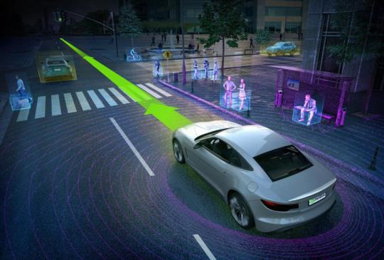 NVIDIA 結合自家 GPU 強大運算能力，讓自動駕駛車更具智慧