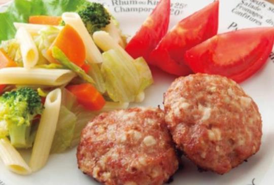 【日本福井健康蔬菜定食大公開－蓮藕漢堡排定食】