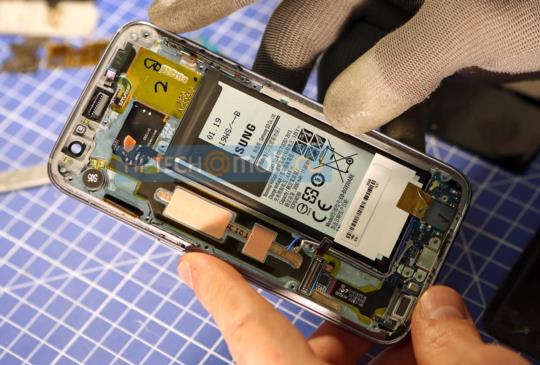 未上市先拆解，三星 Galaxy S7 手機的內部結構搶先看