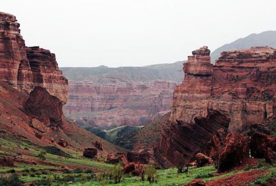 【中亞哈薩克】探險去！走訪神秘的查冷峽谷