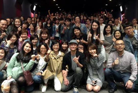 【念念】張艾嘉冒雨趕場座談 和觀眾暢聊私密心事