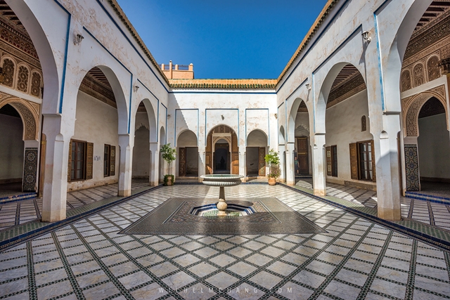 02.Palais de la Bahia巴伊亞王宮位於馬拉喀什.jpg