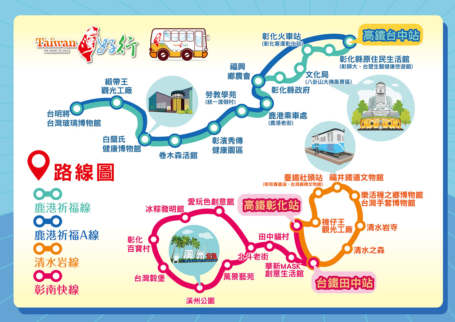 台灣好行路線地圖 台灣好行路線地圖