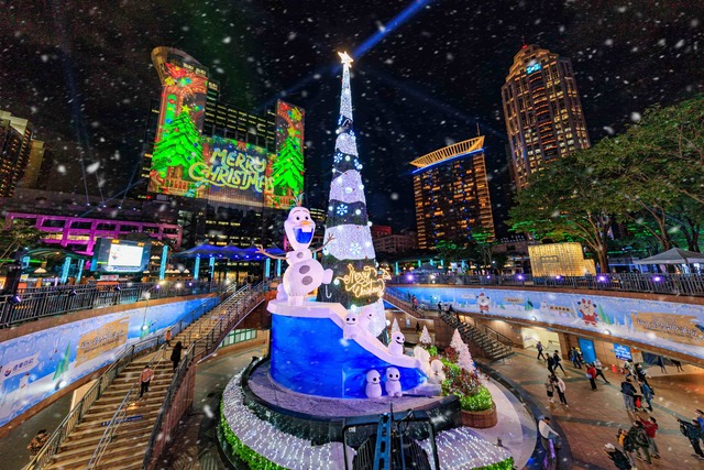 首篇光雕動畫「Disney+嘉年華篇」躍上市府大樓！