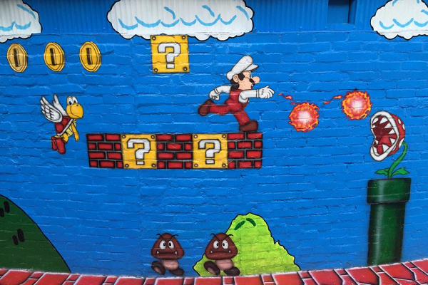 台中動漫彩繪巷