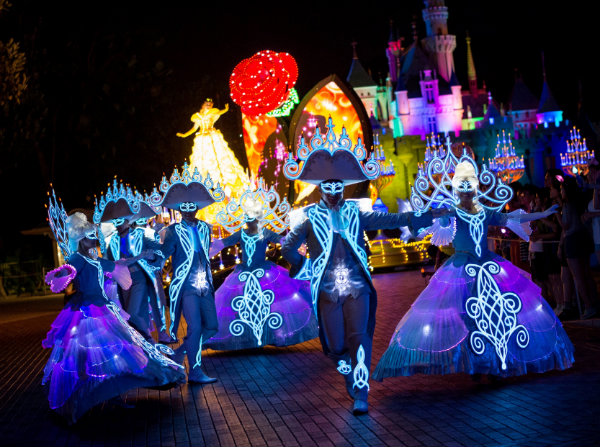 貝兒公主燭光隊伍