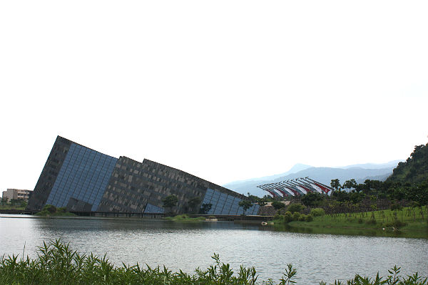遠眺蘭陽博物館