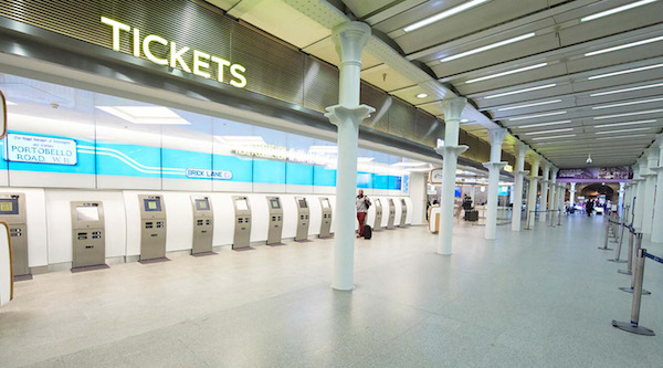 歐洲之星售票處