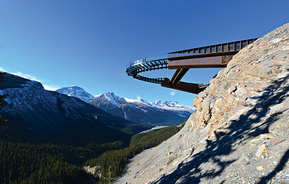 加拿大冰川天空步道