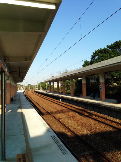 造橋火車站-站體月台7